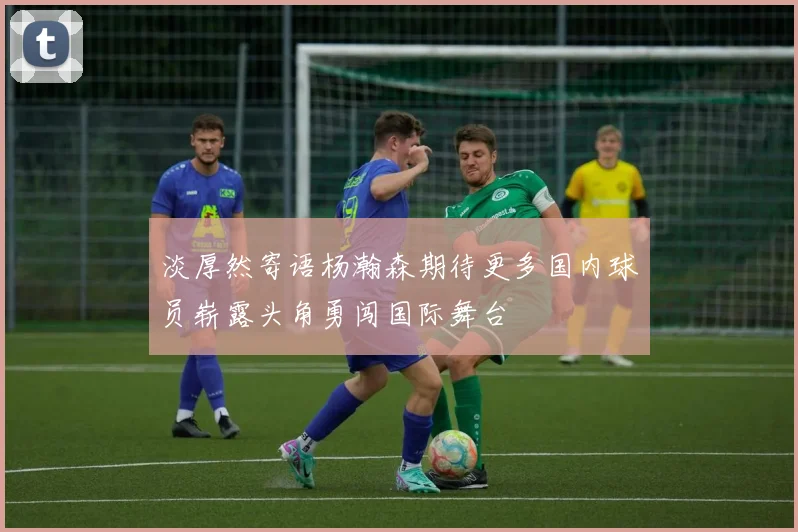 淡厚然寄语杨瀚森期待更多国内球员崭露头角勇闯国际舞台
